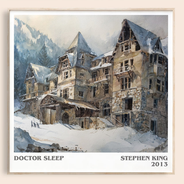 Doctor Sleep Literary Art Print by Stephen King