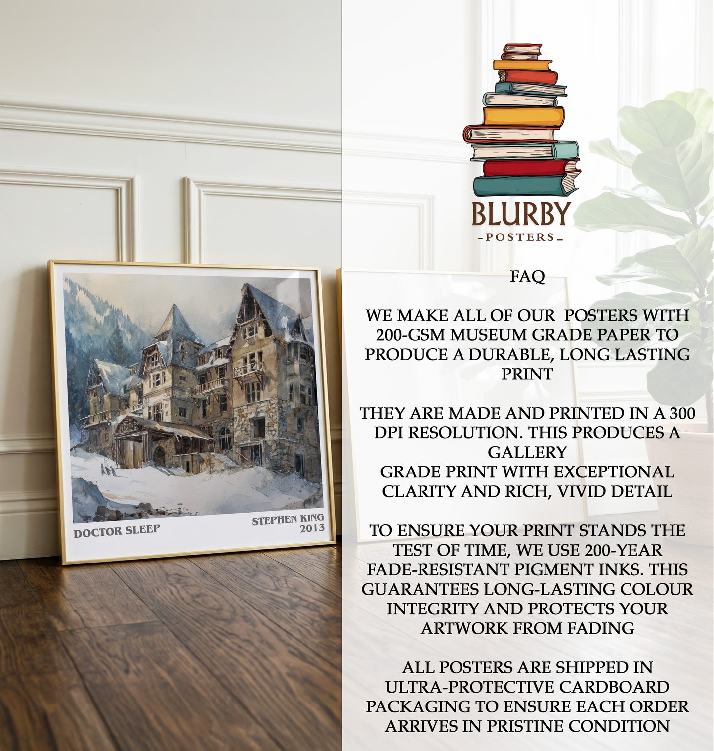 Doctor Sleep Literary Art Print by Stephen King