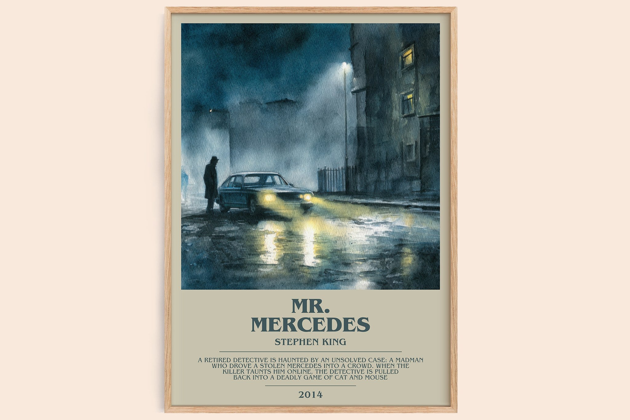 Mr. Mercedes Bookish Wall Art by Stephen King