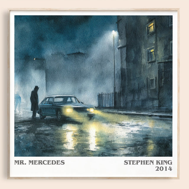 Mr. Mercedes Literary Art Print by Stephen King