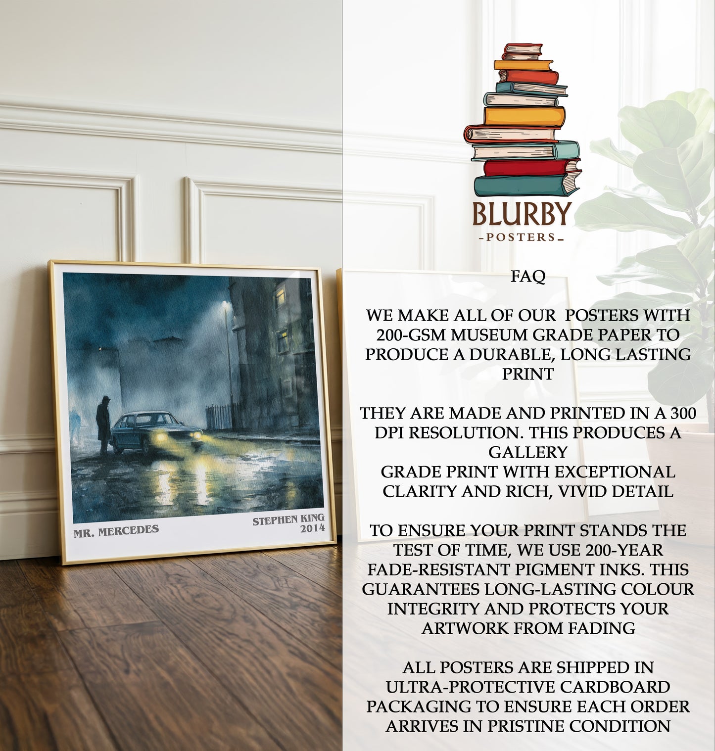 Mr. Mercedes Literary Art Print by Stephen King
