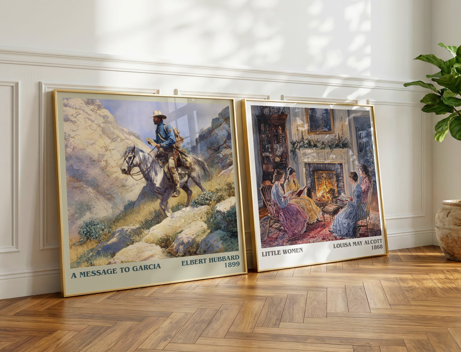 A Message to Garcia book poster packaging – museum-quality print rolled in protective tube