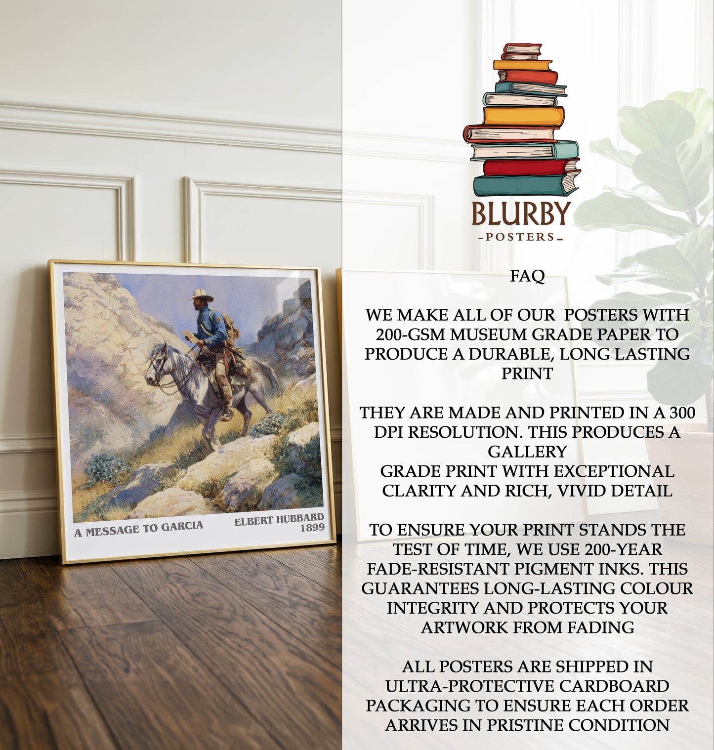 A Message to Garcia Literary Art Print by Elbert Hubbard
