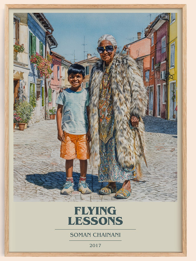 Flying Lessons Book Cover Poster by Soman Chainani