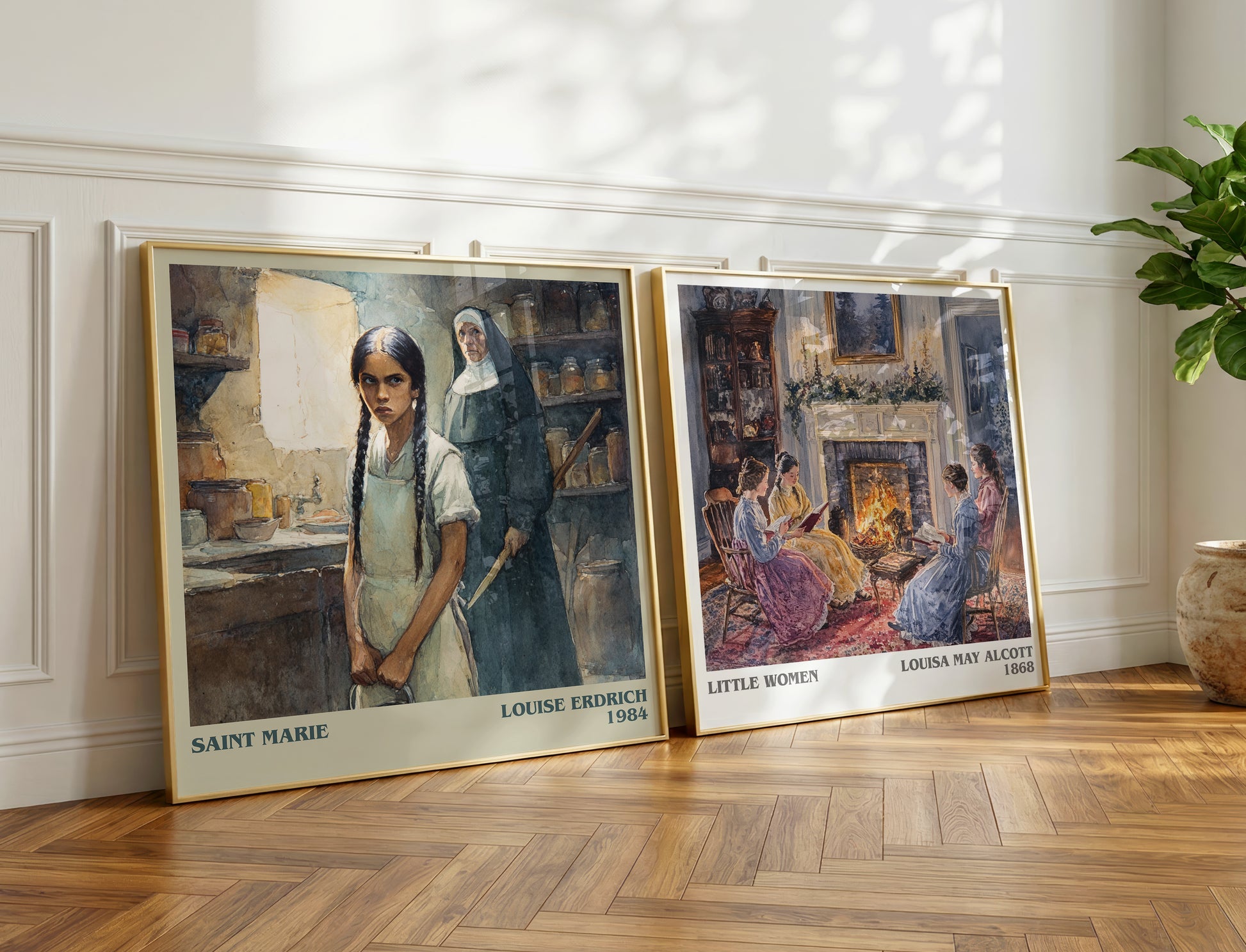 Saint Marie book poster packaging – museum-quality print rolled in protective tube