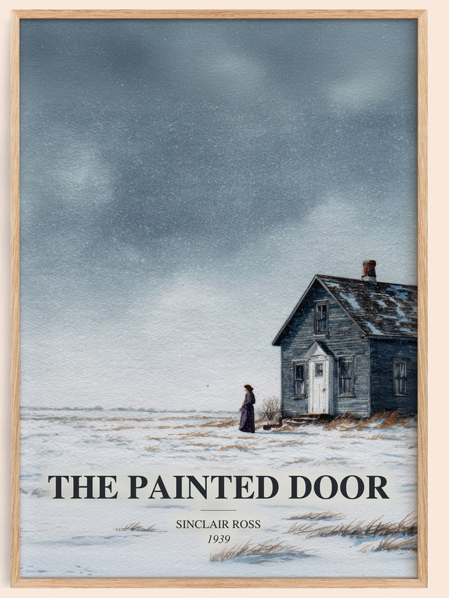 The Painted Door Book Watercolour Illustration by Sinclair Ross