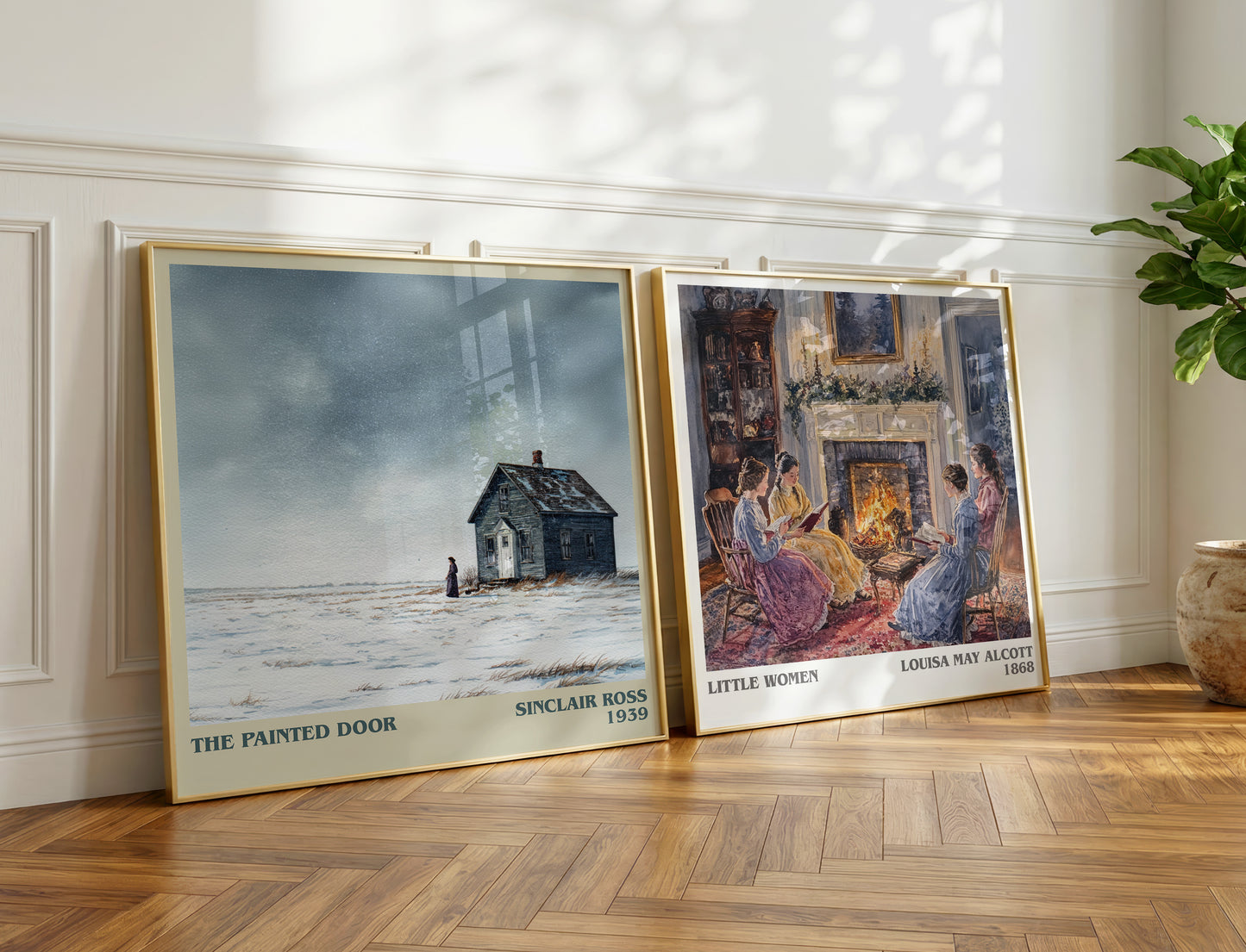 The Painted Door literary print on bookshelf – Sinclair Ross fan gift