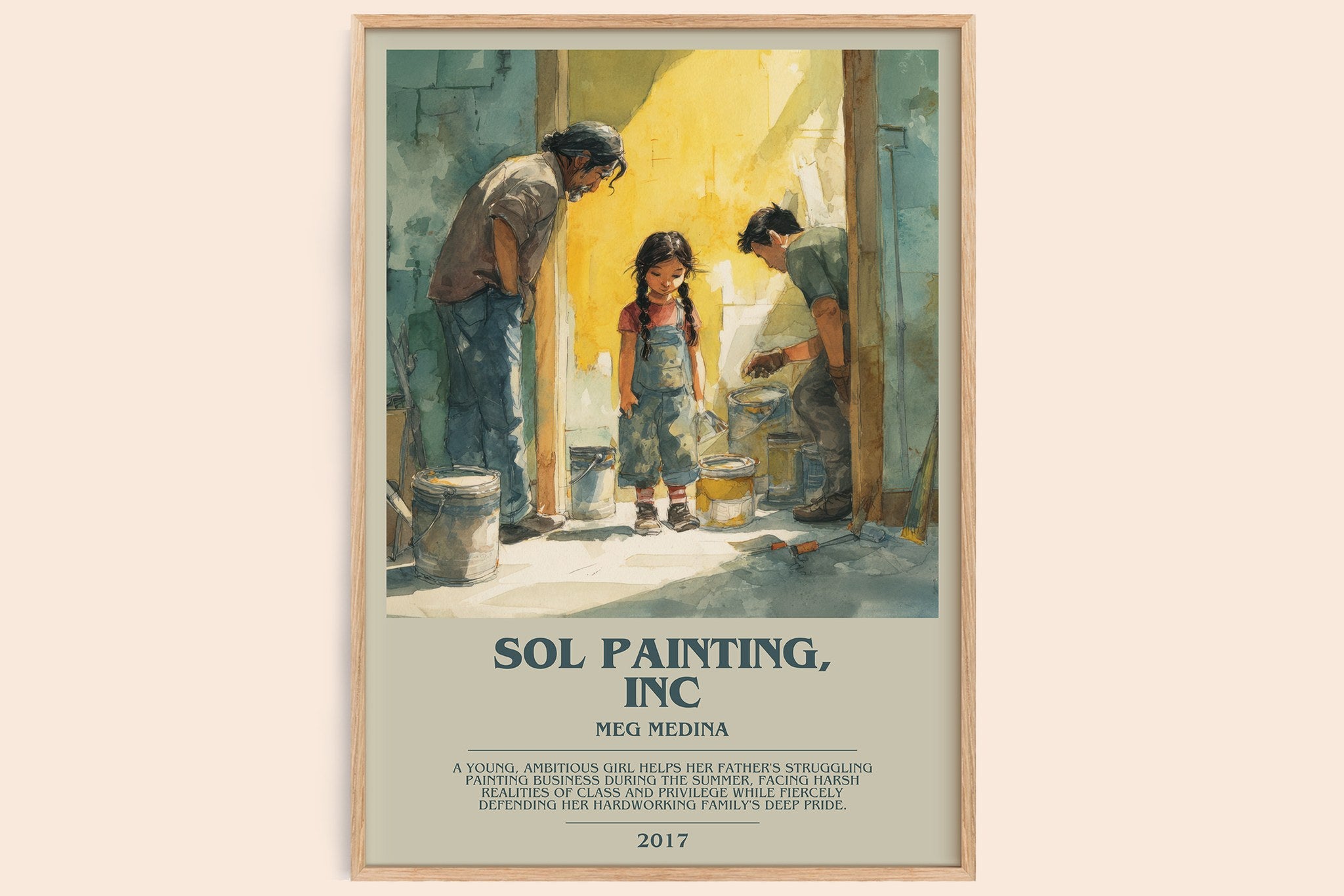 Sol Painting, Inc Bookish Wall Art by Meg Madina