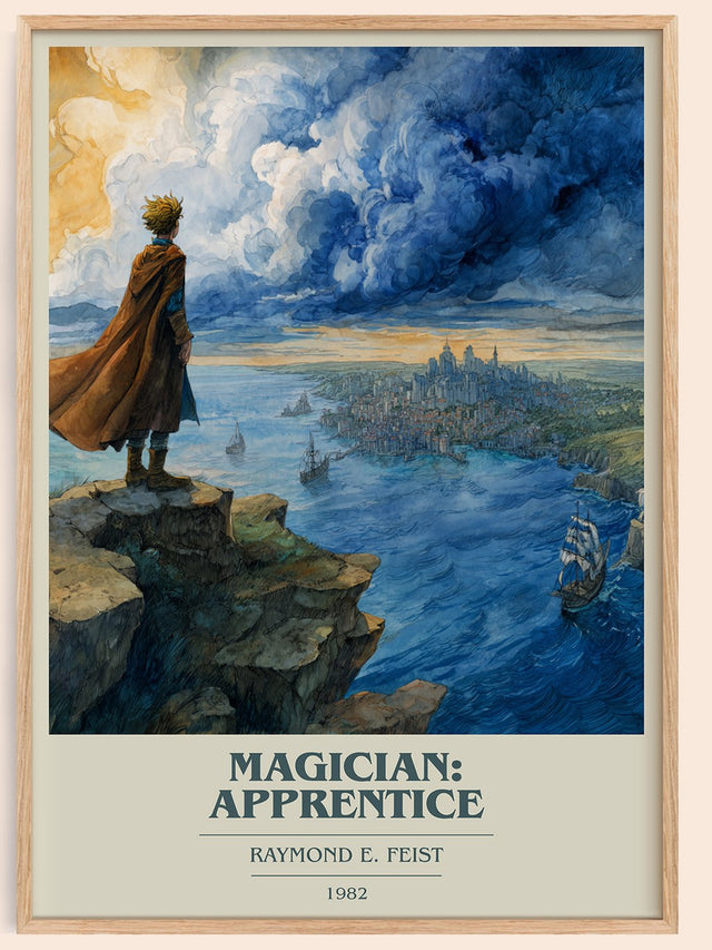 Magician: Apprentice Book Cover Poster by Raymond E. Feist