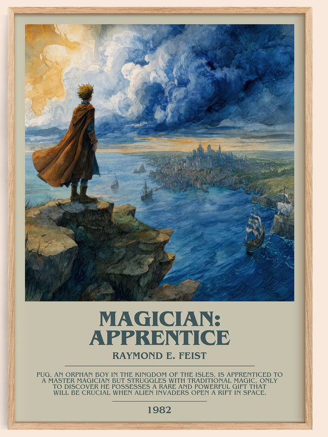 Magician: Apprentice Bookish Wall Art by Raymond E. Feist