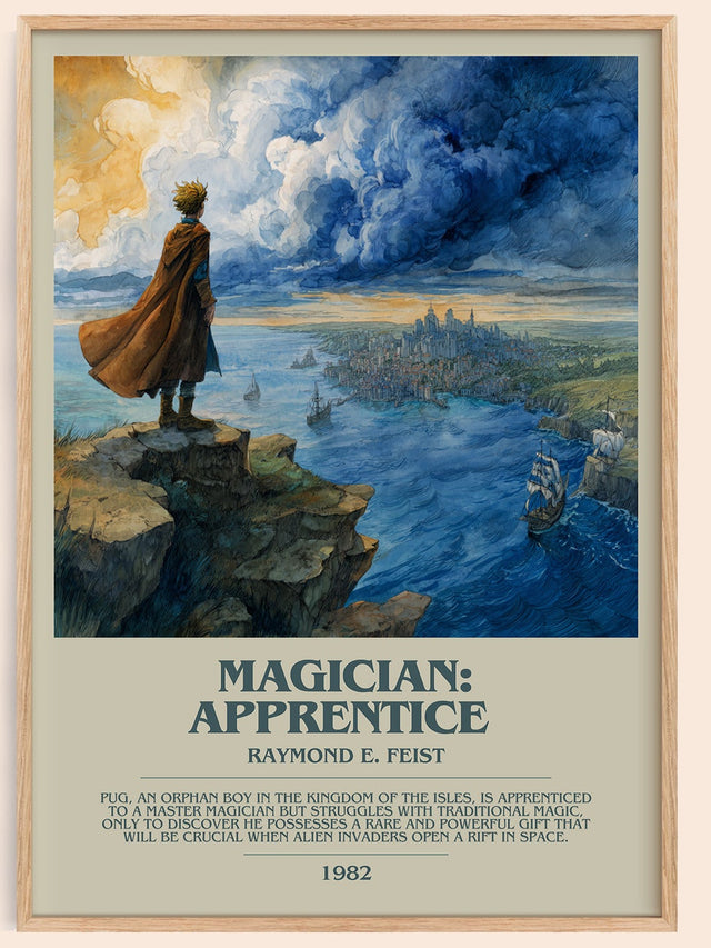 Magician: Apprentice Bookish Wall Art by Raymond E. Feist