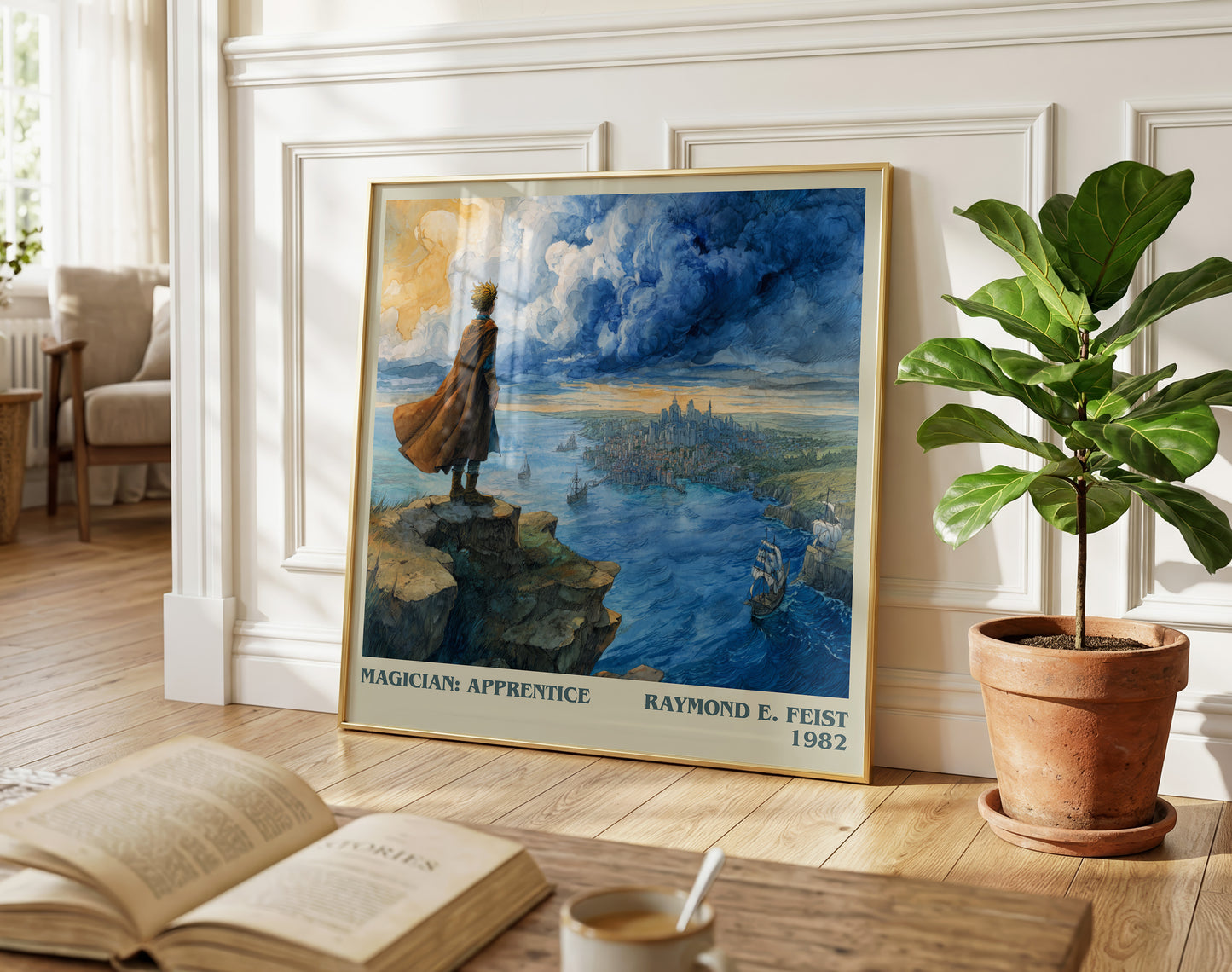 Magician: Apprentice literary poster paired in gallery wall – literary art prints