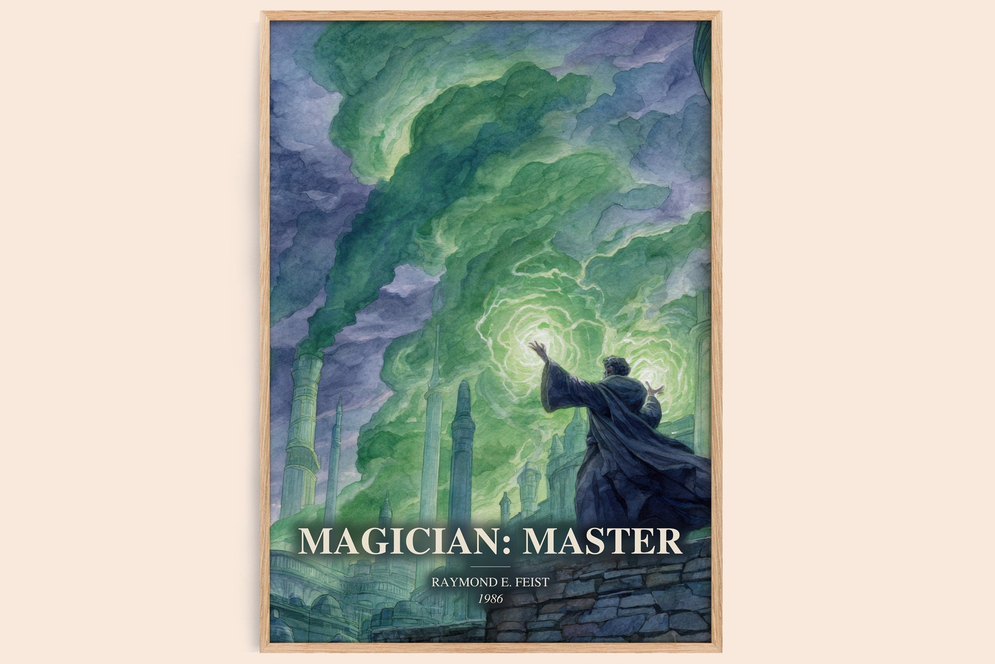 Magician: Master Book Watercolour Illustration by Raymond E. Feist