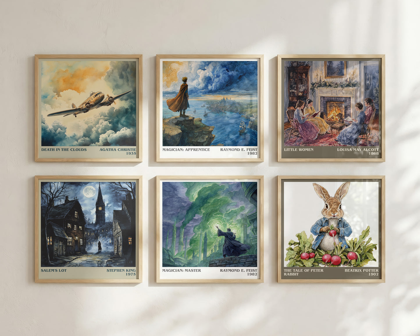 Magician: Master literary book poster framed on wall – fantasy wall art