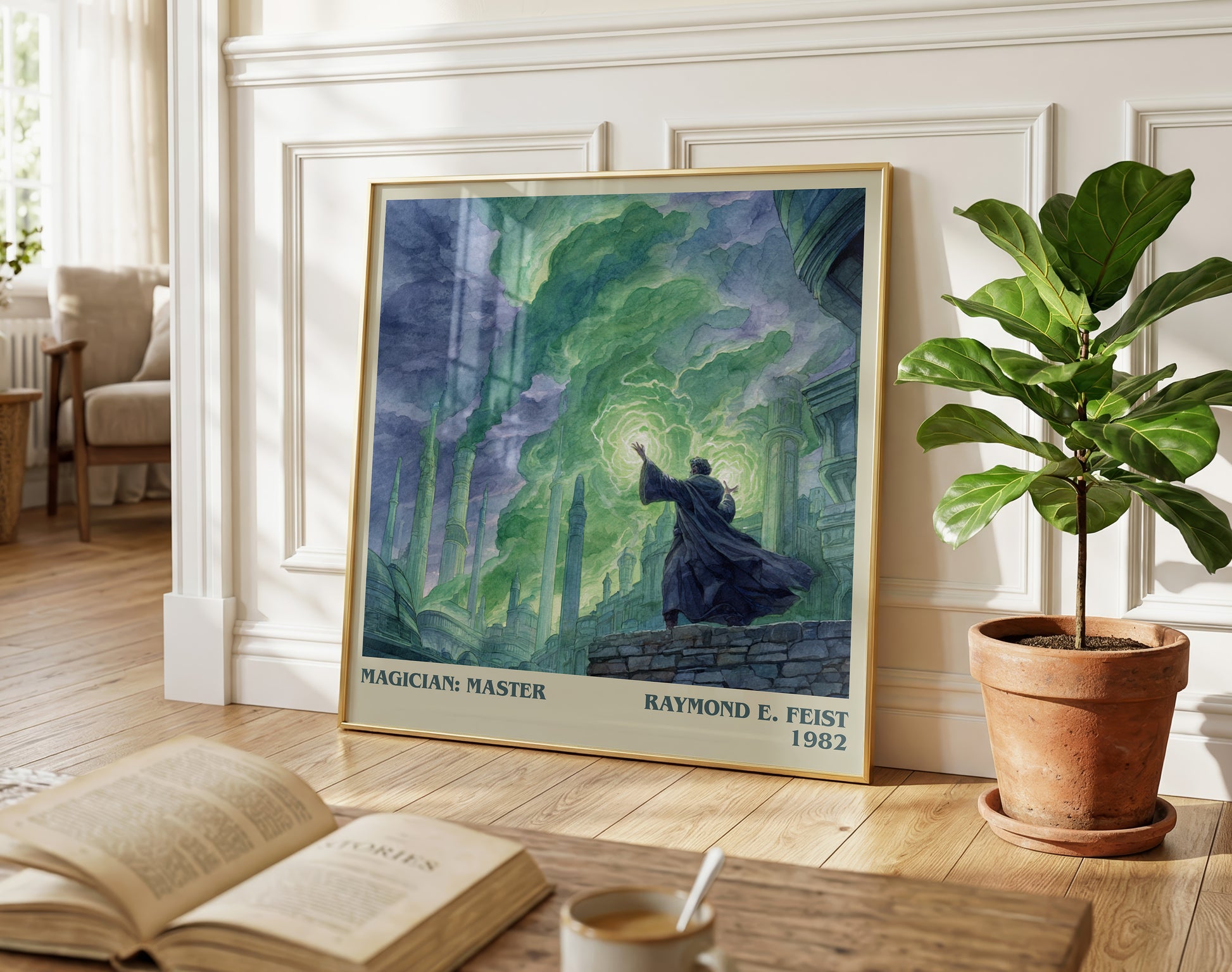 Magician: Master literary poster paired in gallery wall – literary art prints