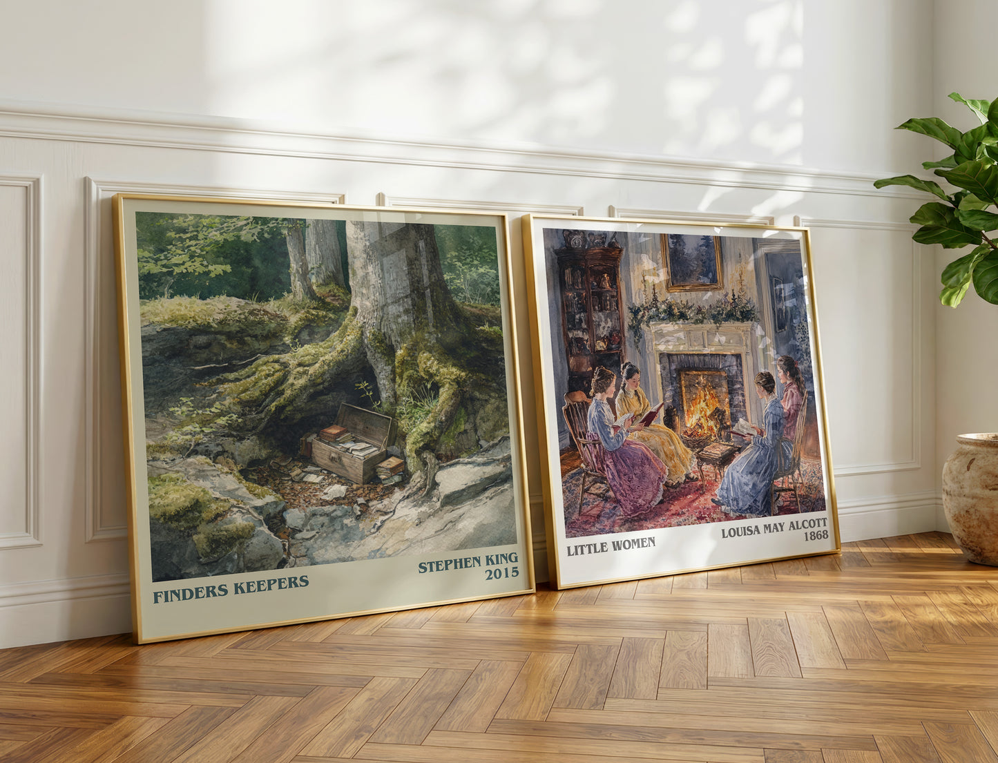 Finders Keepers book poster packaging – museum-quality print rolled in protective tube