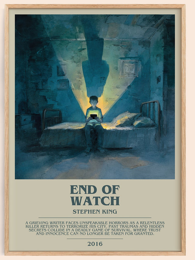 End of Watch Bookish Wall Art by Stephen King