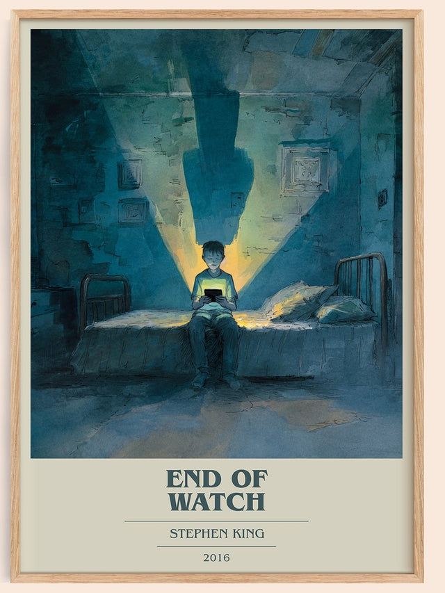 End of Watch Book Cover Poster by Stephen King