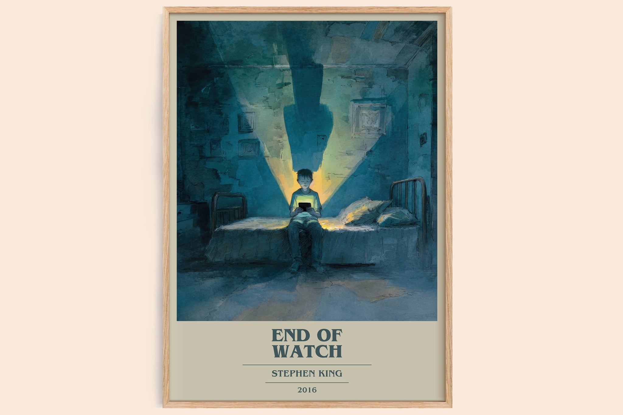 End of Watch Book Cover Poster by Stephen King