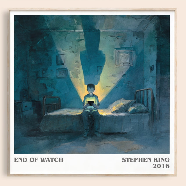 End of Watch Literary Art Print by Stephen King