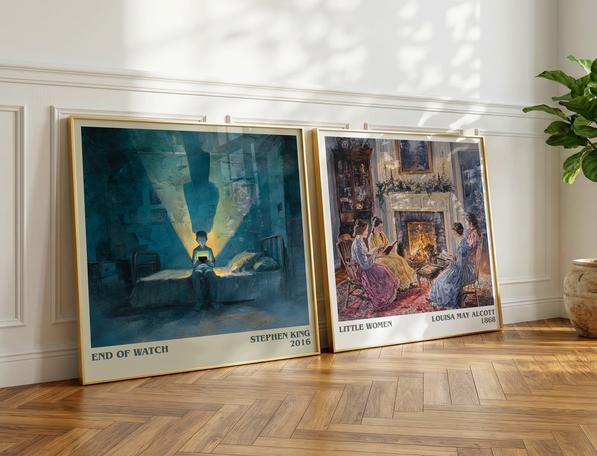 End of Watch book poster packaging – museum-quality print rolled in protective tube
