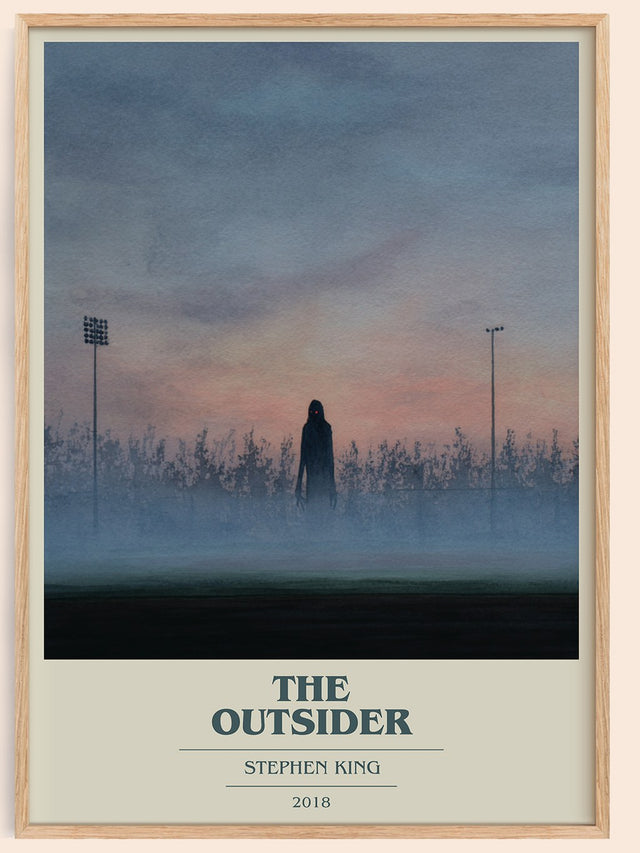 The Outsider Book Cover Poster by Stephen King