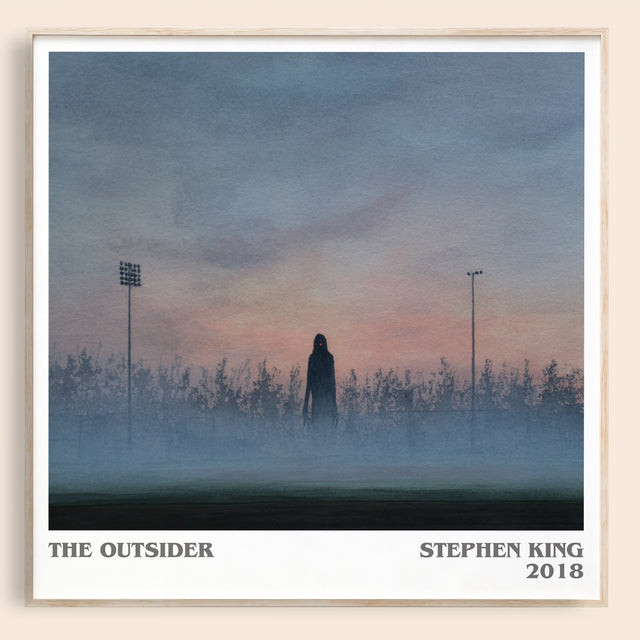 The Outsider Literary Art Print by Stephen King