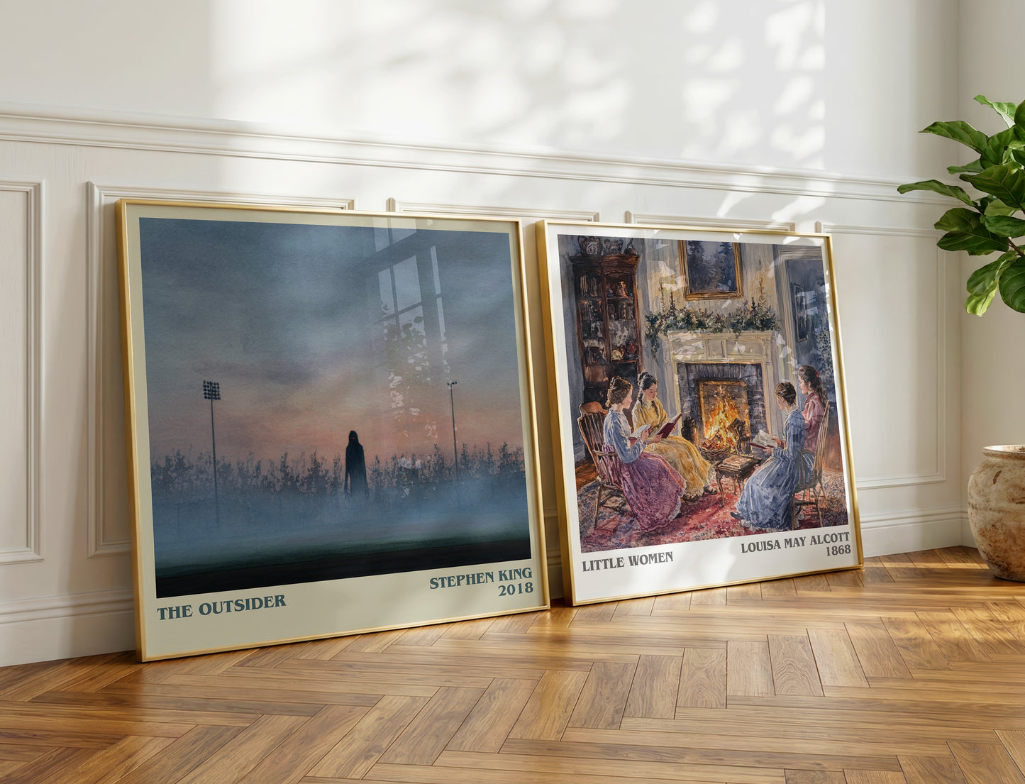 The Outsider book poster packaging – museum-quality print rolled in protective tube