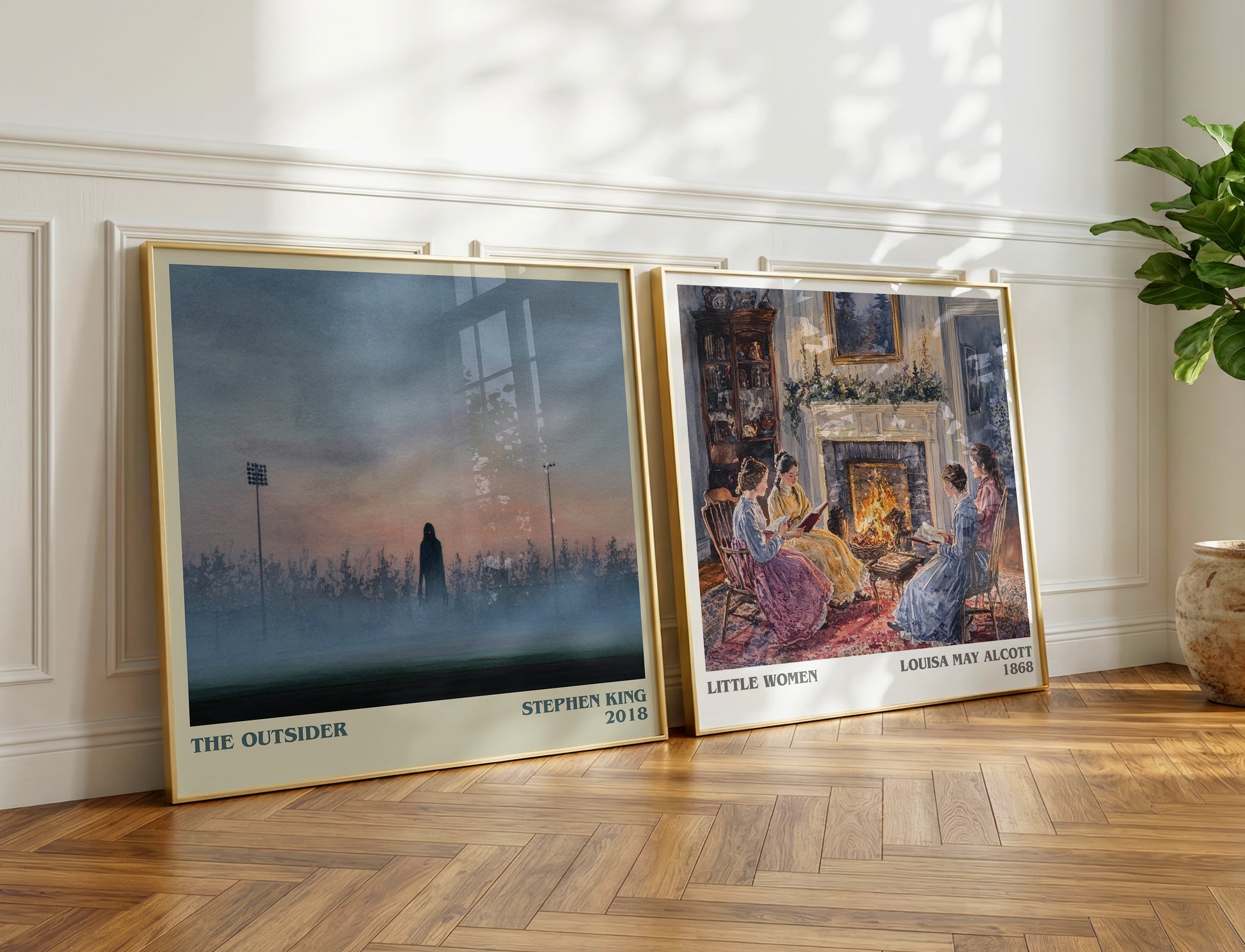 The Outsider book poster packaging – museum-quality print rolled in protective tube