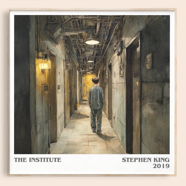 The Institute Literary Art Print by Stephen King
