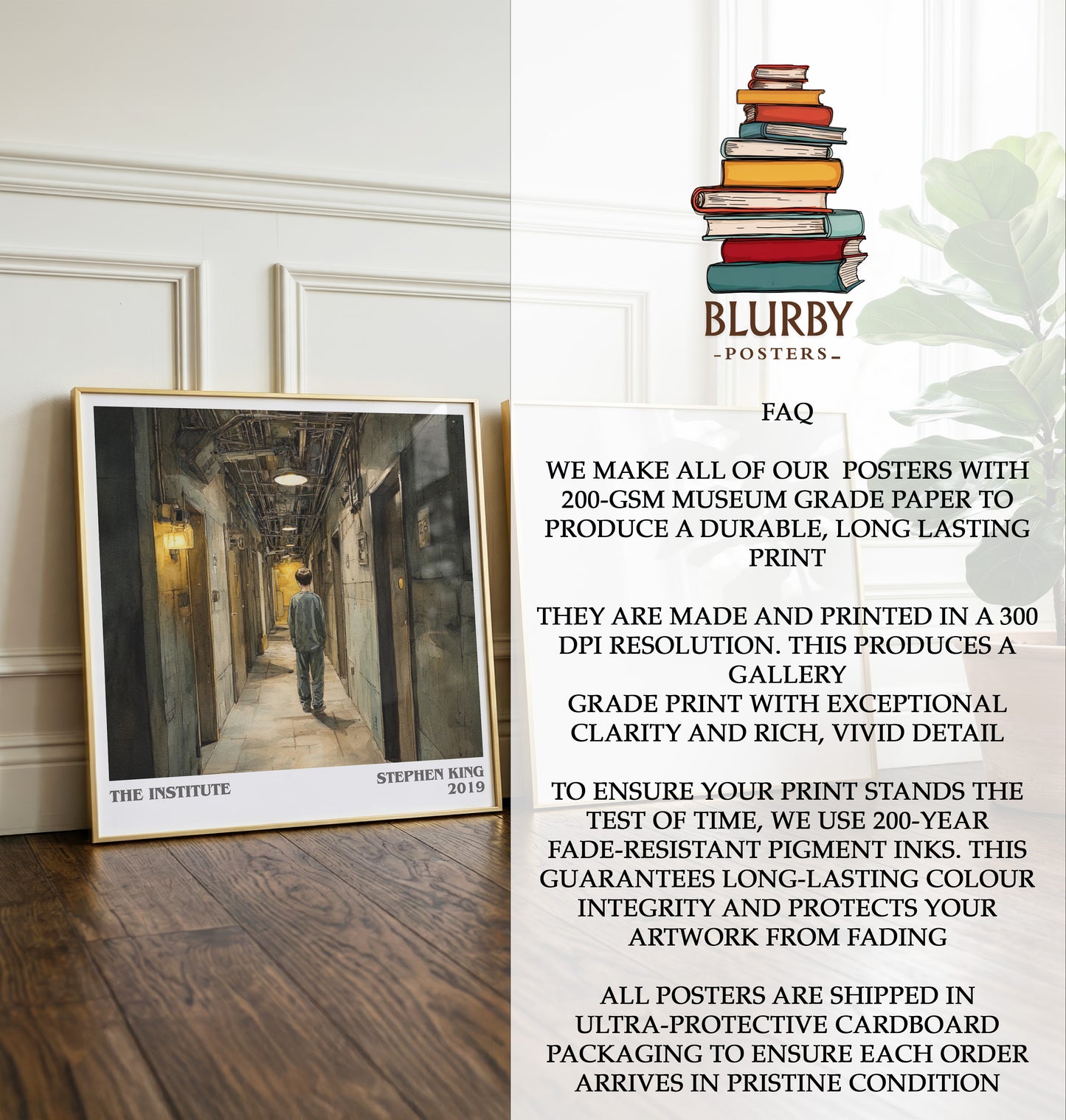 The Institute Literary Art Print by Stephen King
