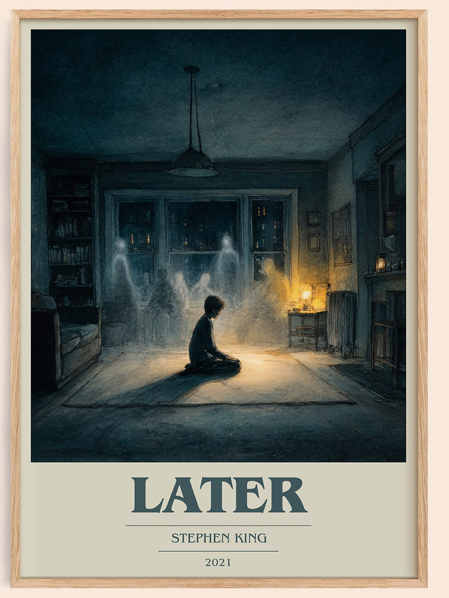 Later Book Cover Poster by Stephen King