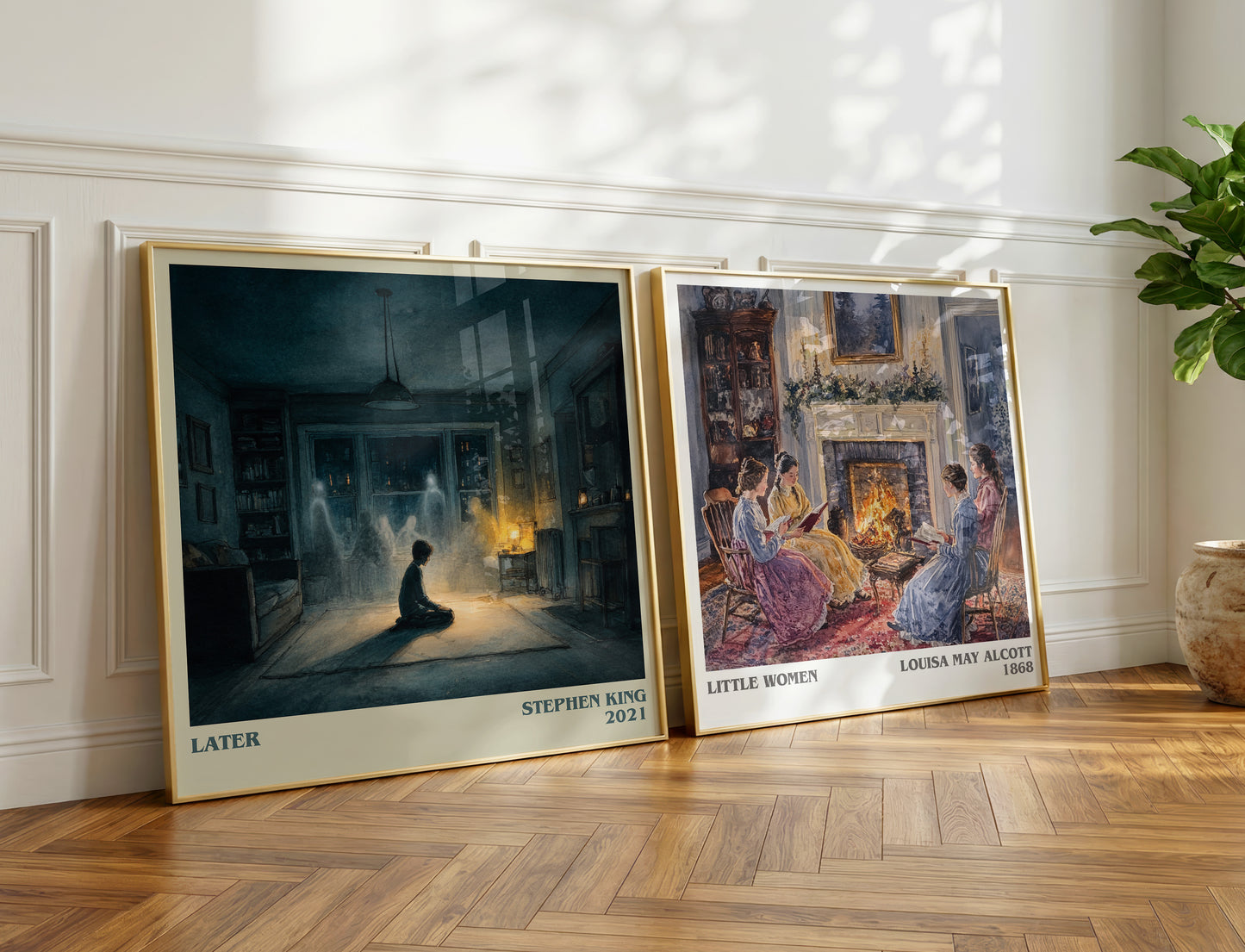 Later book poster packaging – museum-quality print rolled in protective tube