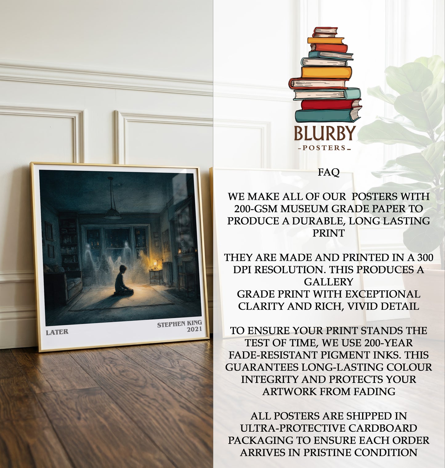 Later Literary Art Print by Stephen King