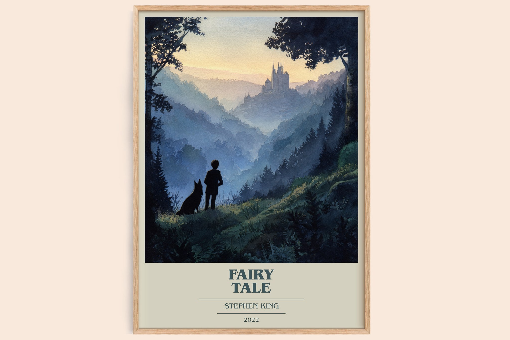 Fairy Tale Book Cover Poster by Stephen King