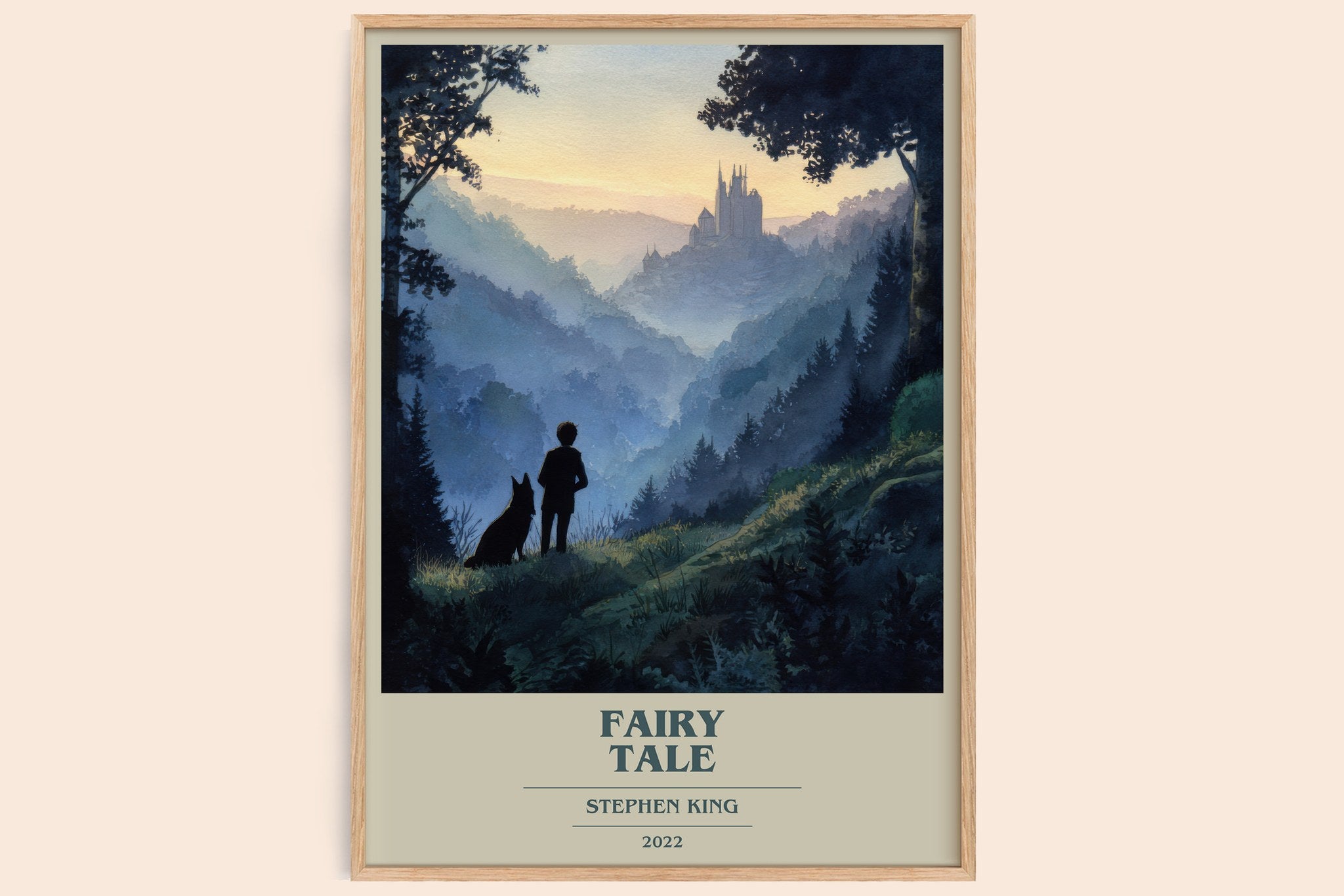 Fairy Tale Book Cover Poster by Stephen King