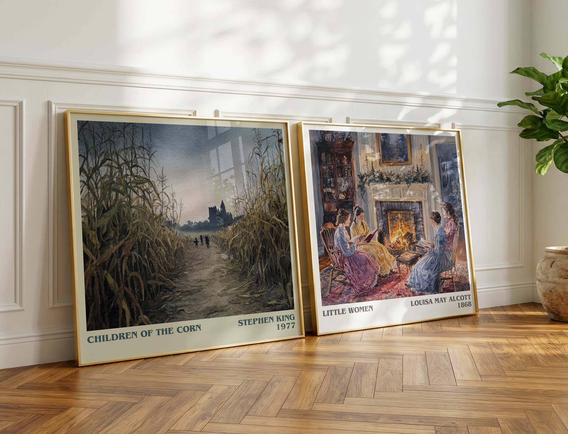 Children of the Corn book poster packaging – museum-quality print rolled in protective tube