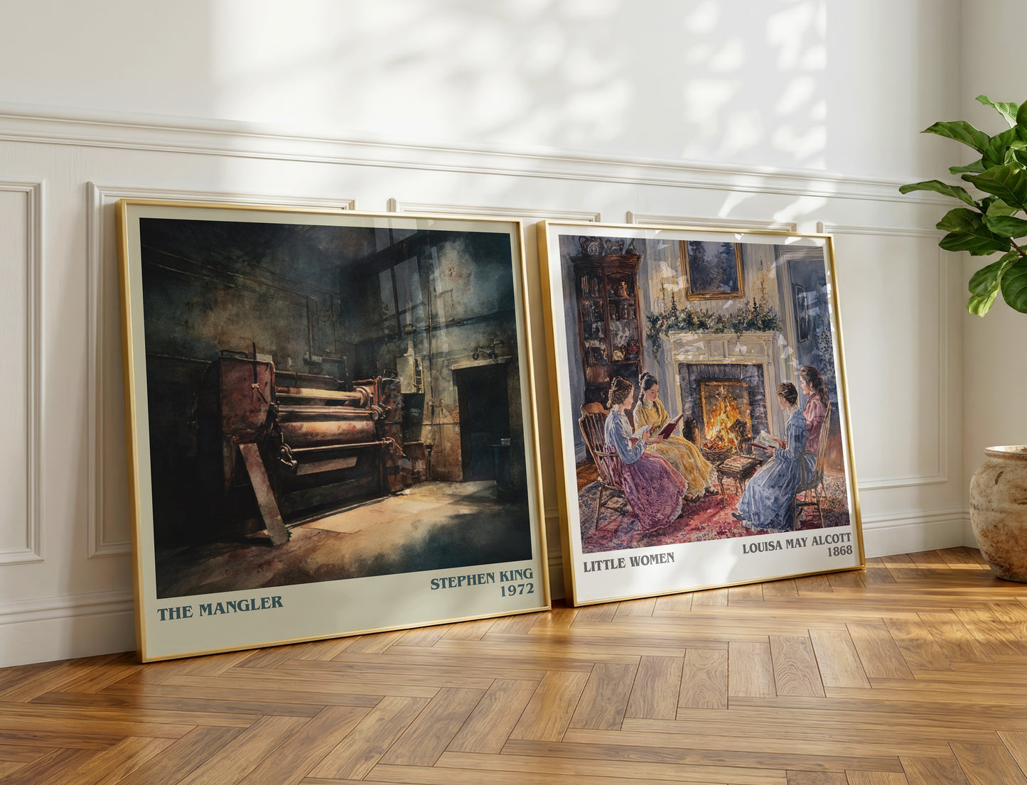 The Mangler book poster packaging – museum-quality print rolled in protective tube
