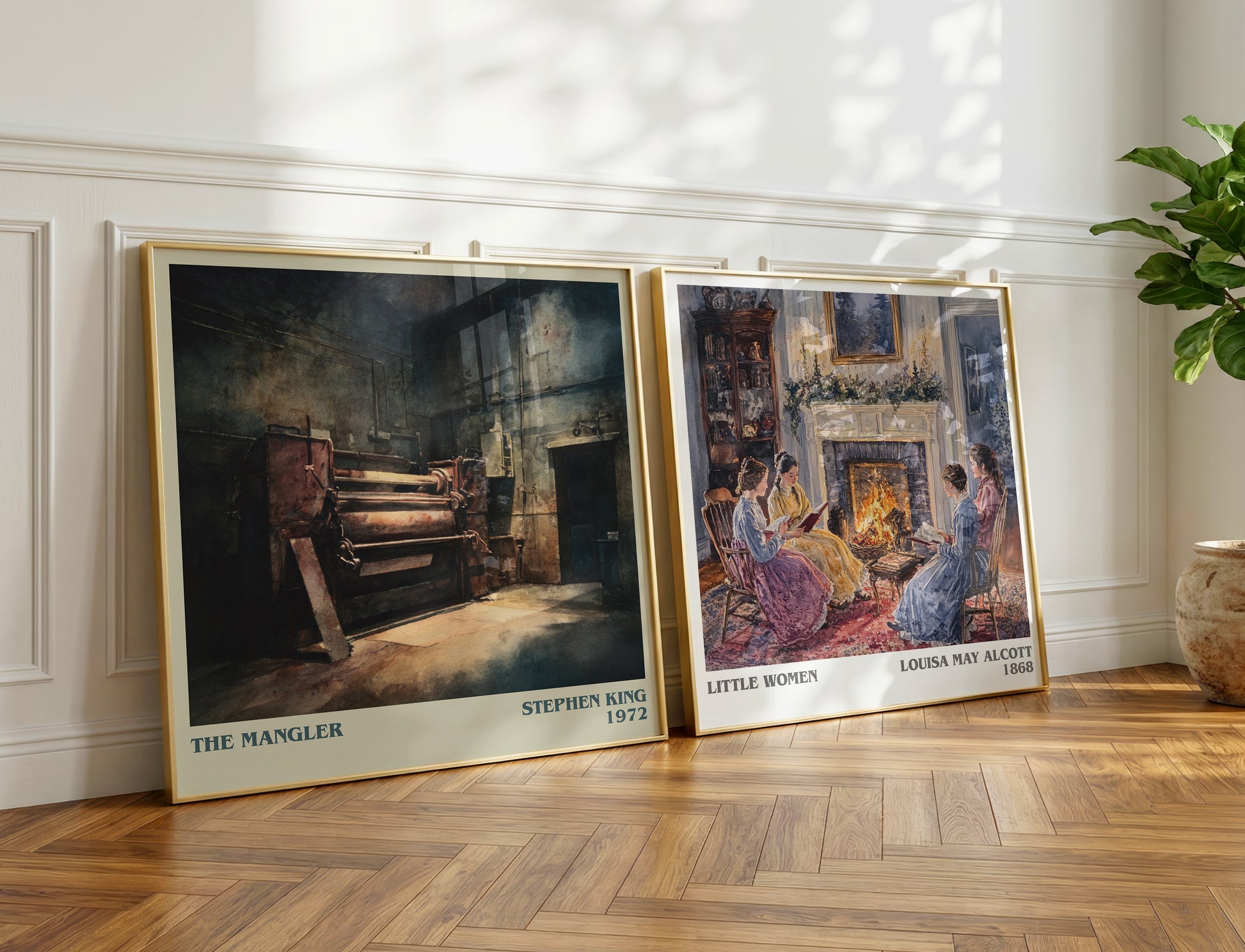 The Mangler book poster packaging – museum-quality print rolled in protective tube