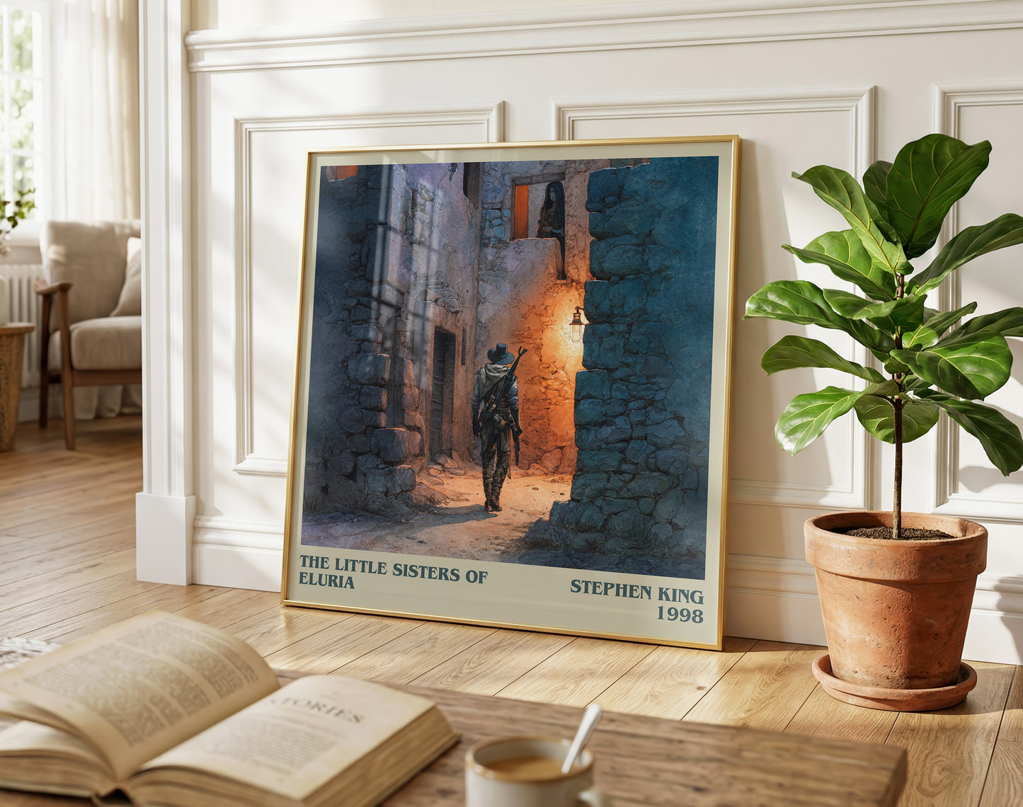 The Little Sisters Of Eluria literary poster paired in gallery wall – literary art prints