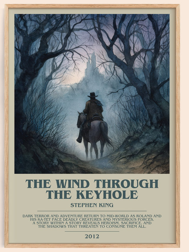 The Wind Through The Keyhole Bookish Wall Art by Stephen King