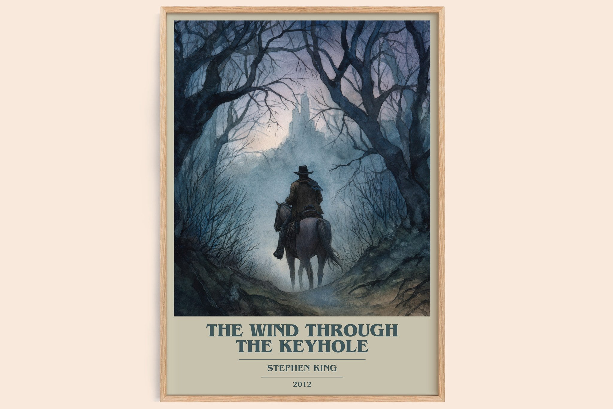 The Wind Through The Keyhole Book Cover Poster by Stephen King