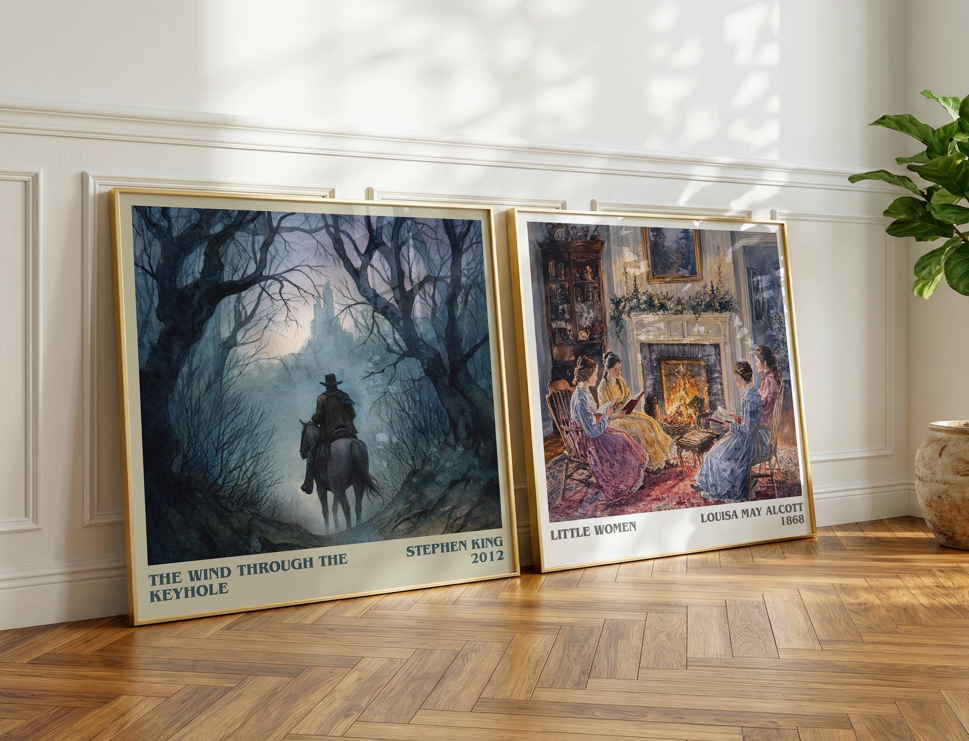 The Wind Through The Keyhole book poster packaging – museum-quality print rolled in protective tube