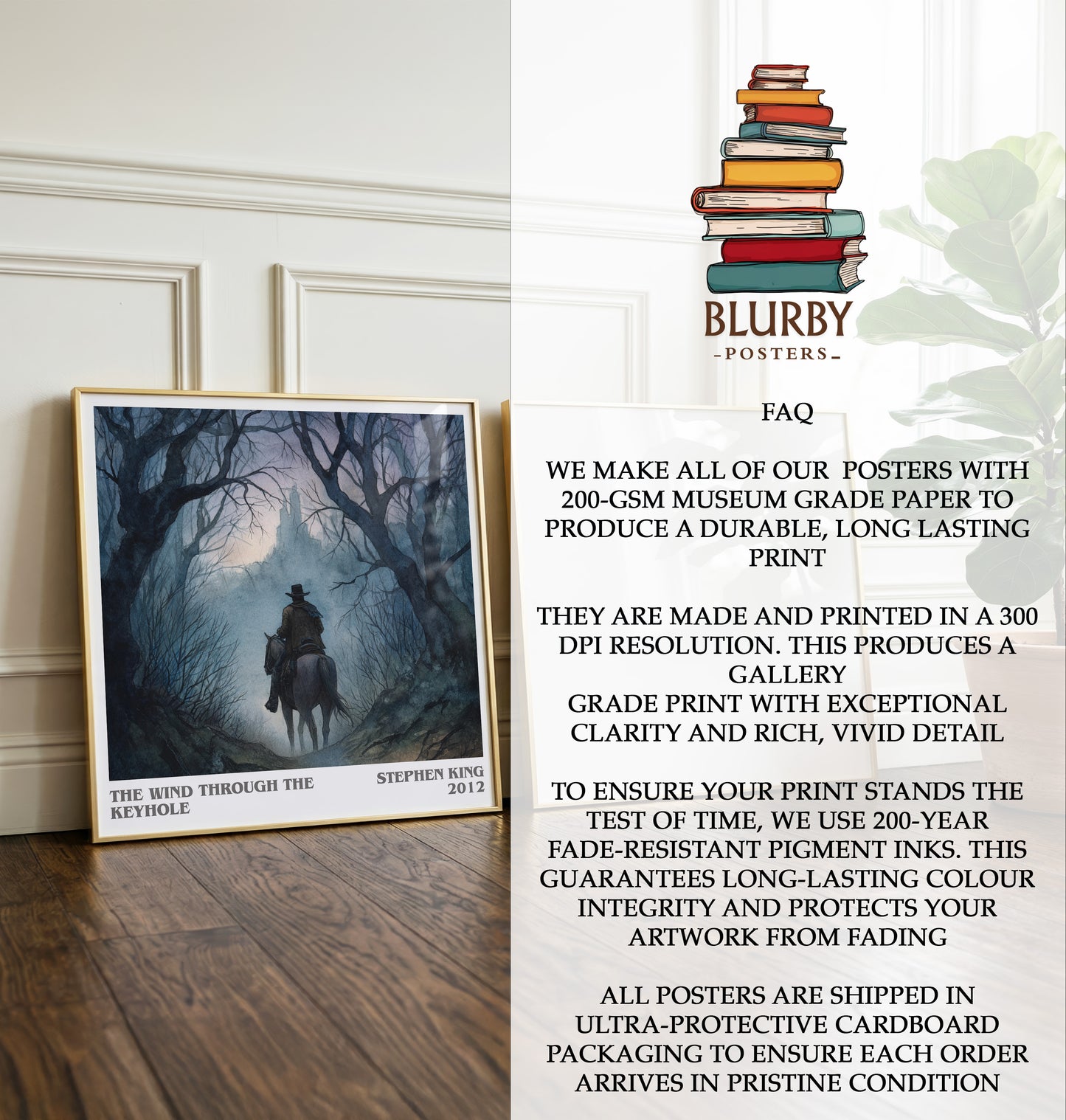 The Wind Through The Keyhole Literary Art Print by Stephen King