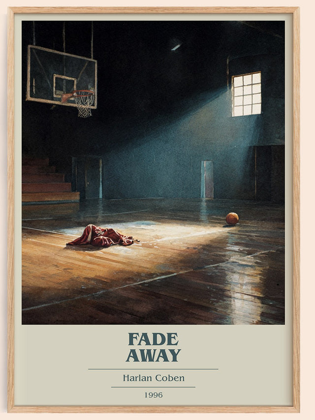 Fade Away Book Cover Poster by Harlan Coben