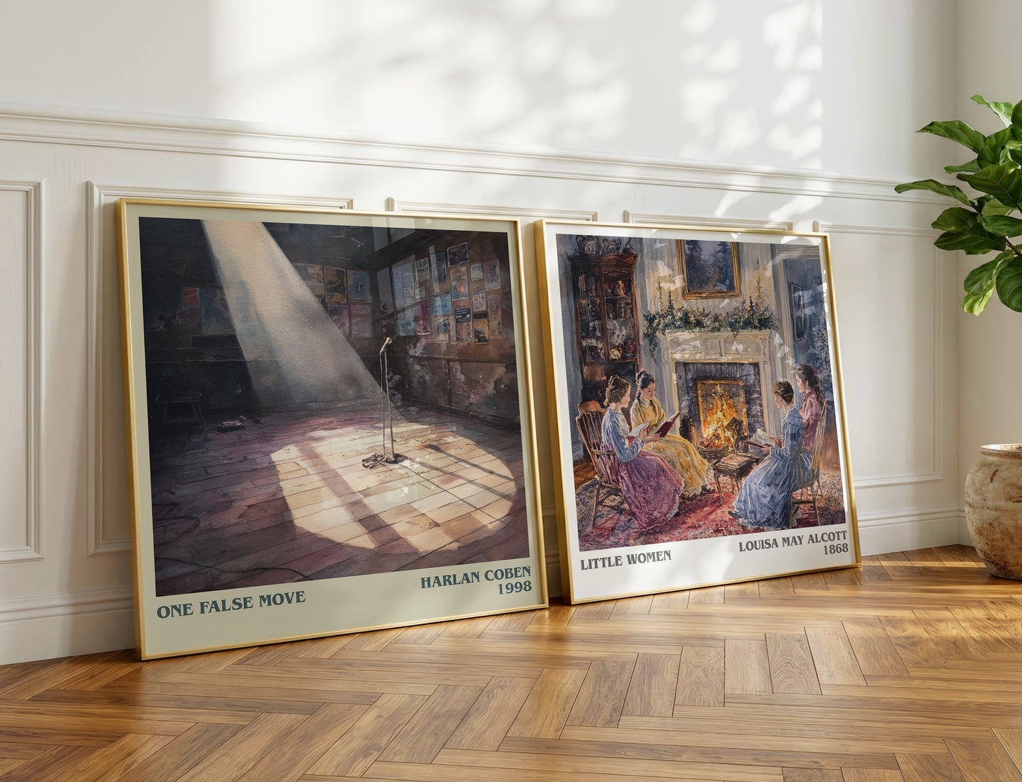 One False Move book poster packaging – museum-quality print rolled in protective tube