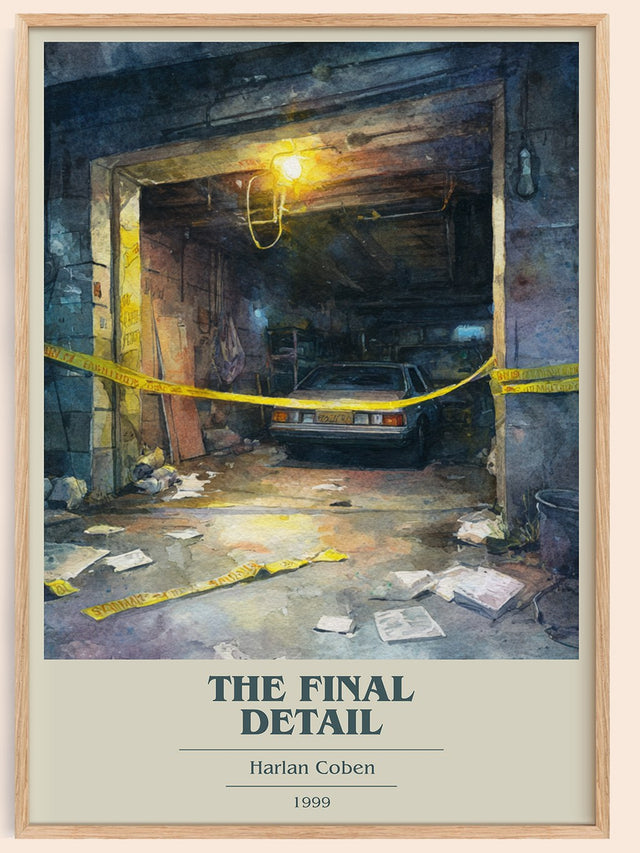 The Final Detail Book Cover Poster by Harlan Coben