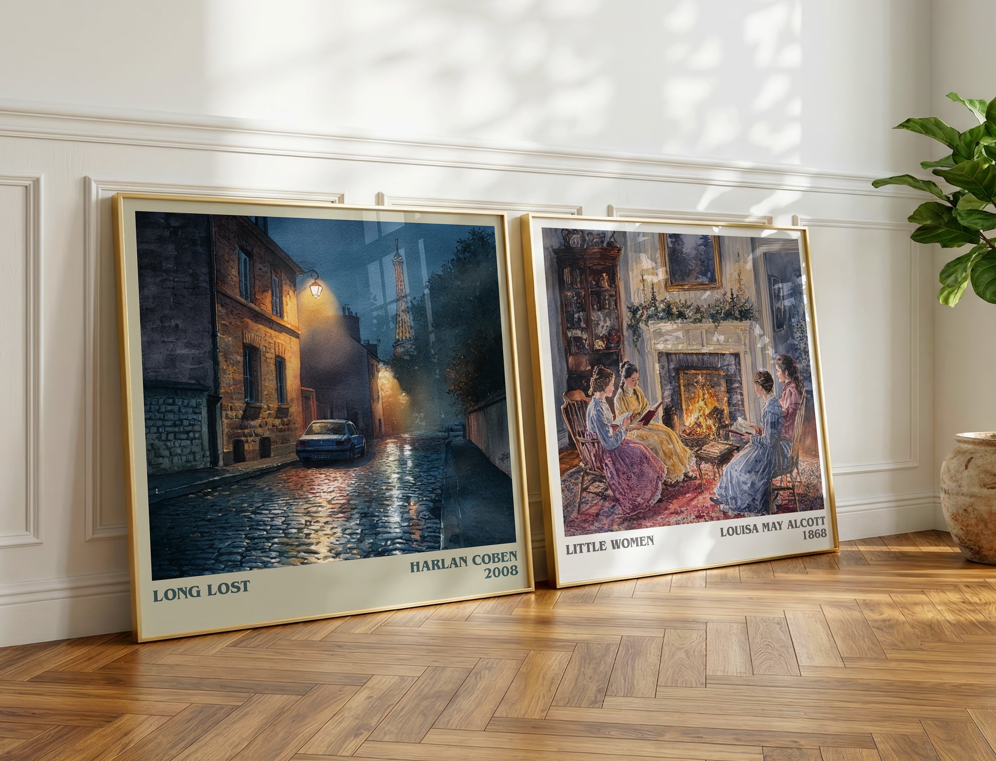 Long Lost book poster packaging – museum-quality print rolled in protective tube