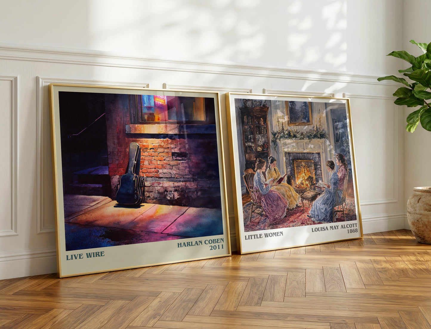 Live Wire book poster packaging – museum-quality print rolled in protective tube