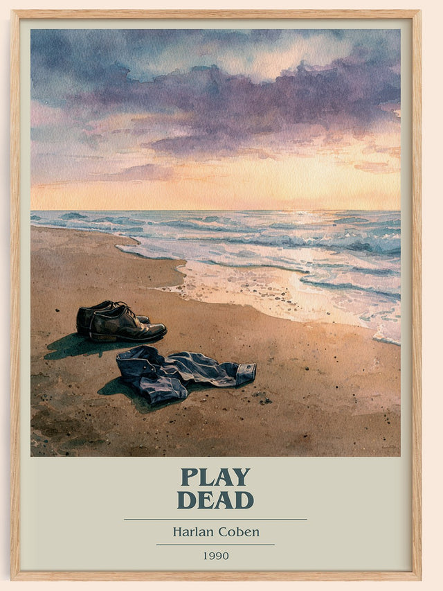 Play Dead Book Cover Poster by Harlan Coben